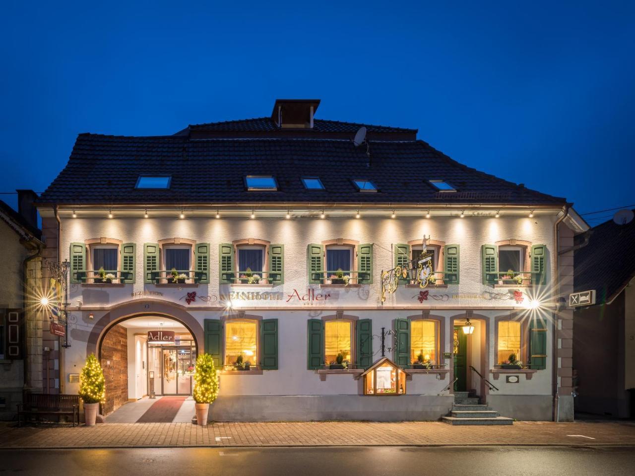 Gasthaus Hotel Adler Endingen am Kaiserstuhl Exteriör bild